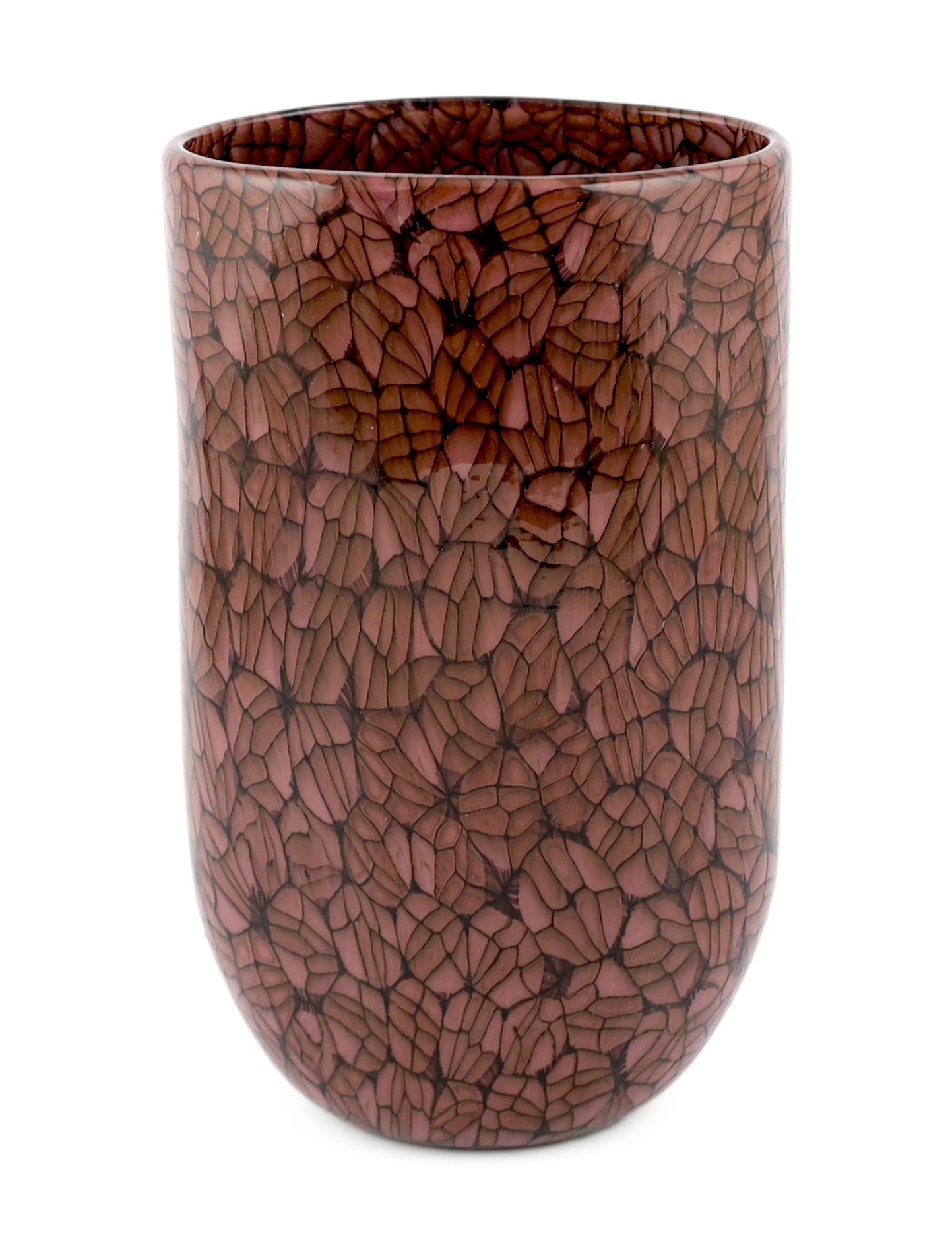 Vittorio Ferro (1932-2012), a Murano glass Murrine vase